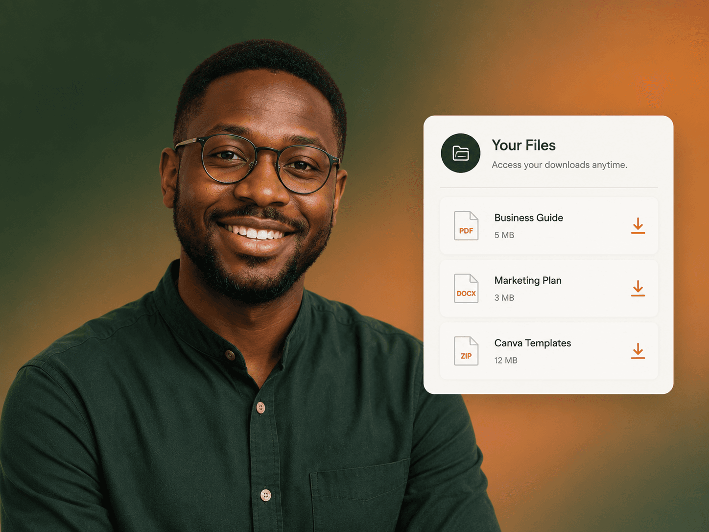 Golearnam GoStore product page with downloadable files