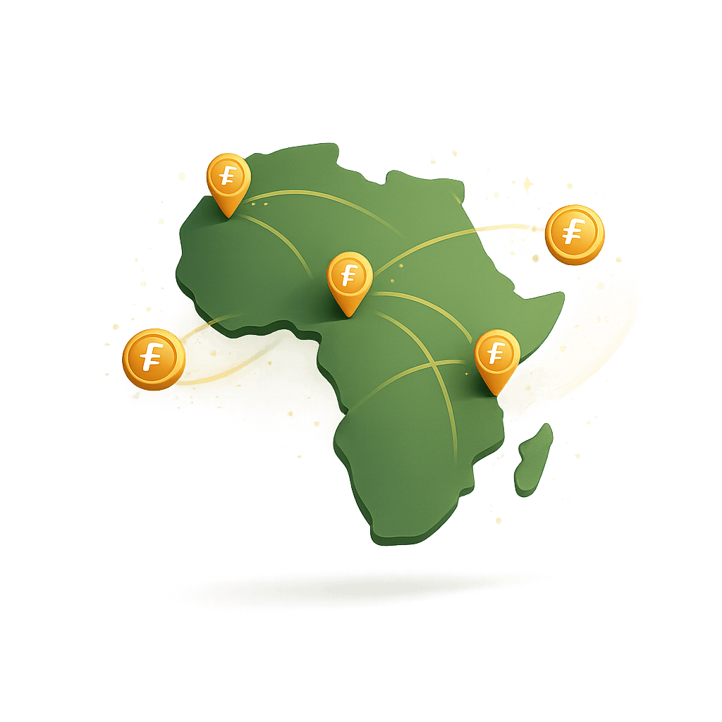 Illustration of Golearnam built for creators across Africa